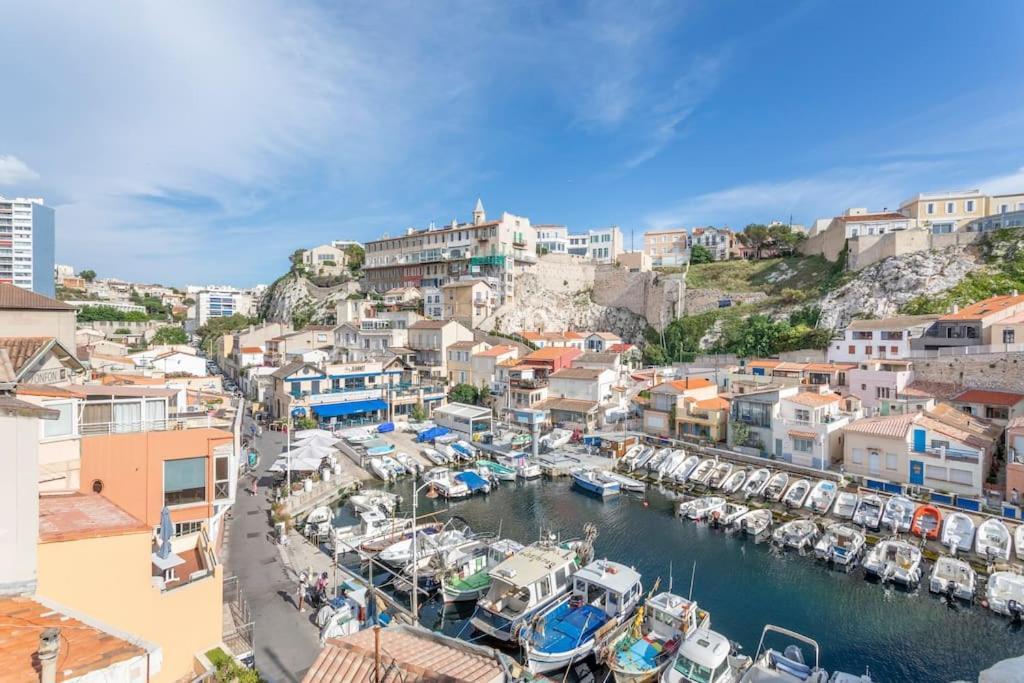 Le Pecheur -Charmant-T3 Au Coeur Du Vallon Marseille Eksteriør billede
