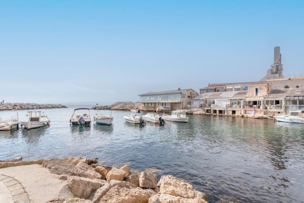 Le Pecheur -Charmant-T3 Au Coeur Du Vallon Marseille Eksteriør billede