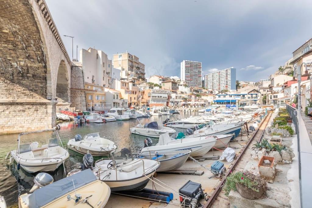 Le Pecheur -Charmant-T3 Au Coeur Du Vallon Marseille Eksteriør billede